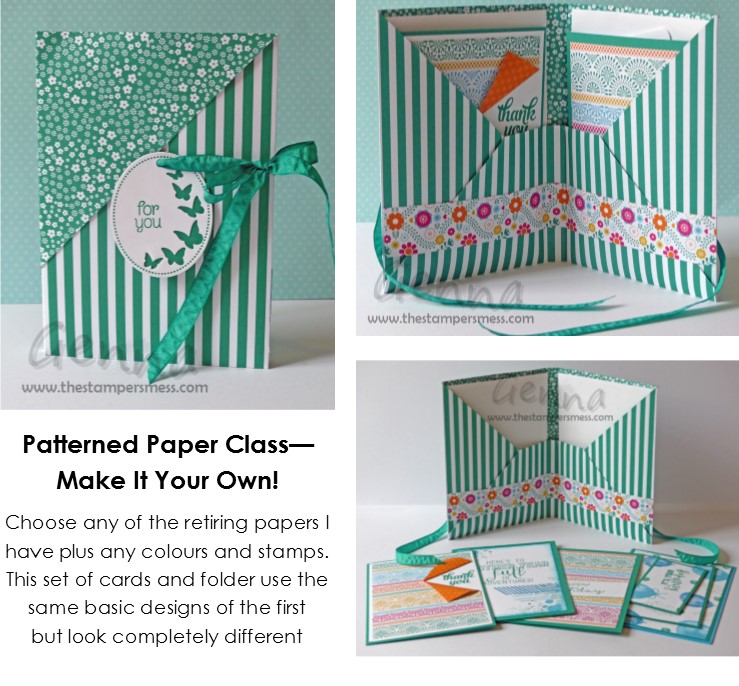 Patterned Paper Class2